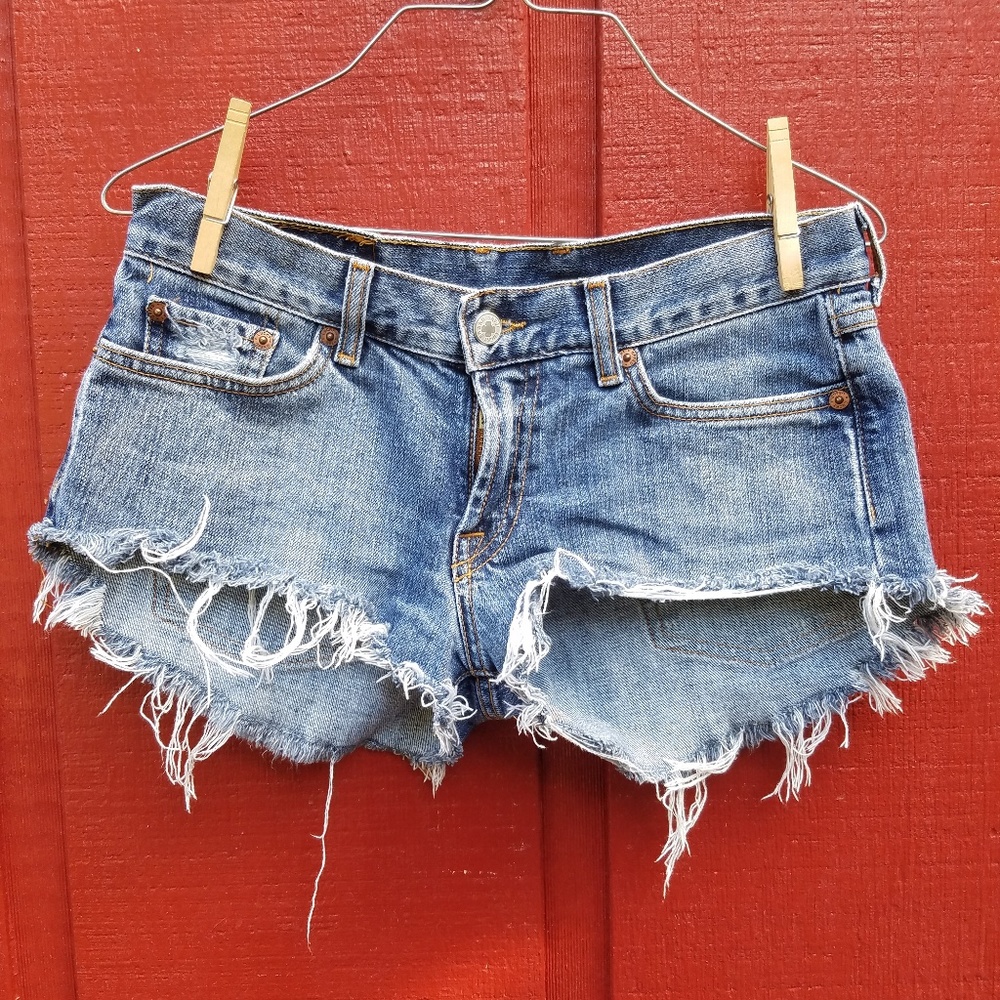 Lucky Brand Cut Off Jean Shorts